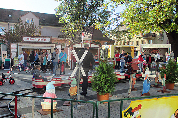 Coswiger Herbstmarkt im Jahr 2014