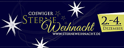 Plakat Coswiger Sterneweihnacht