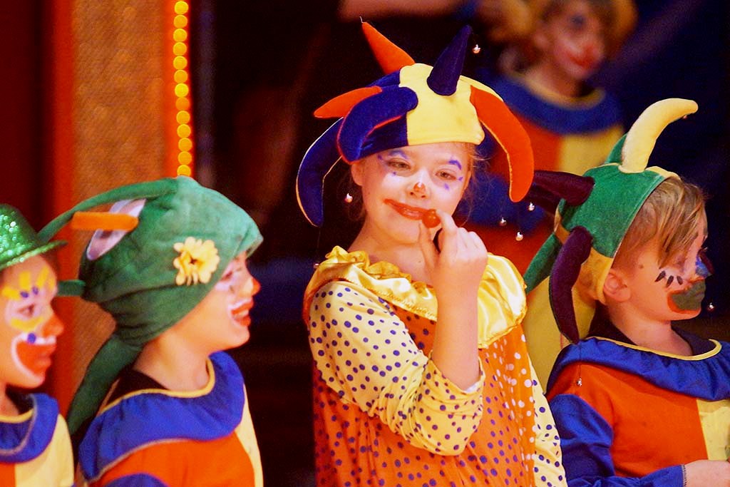 kleine Clowns ganz groß