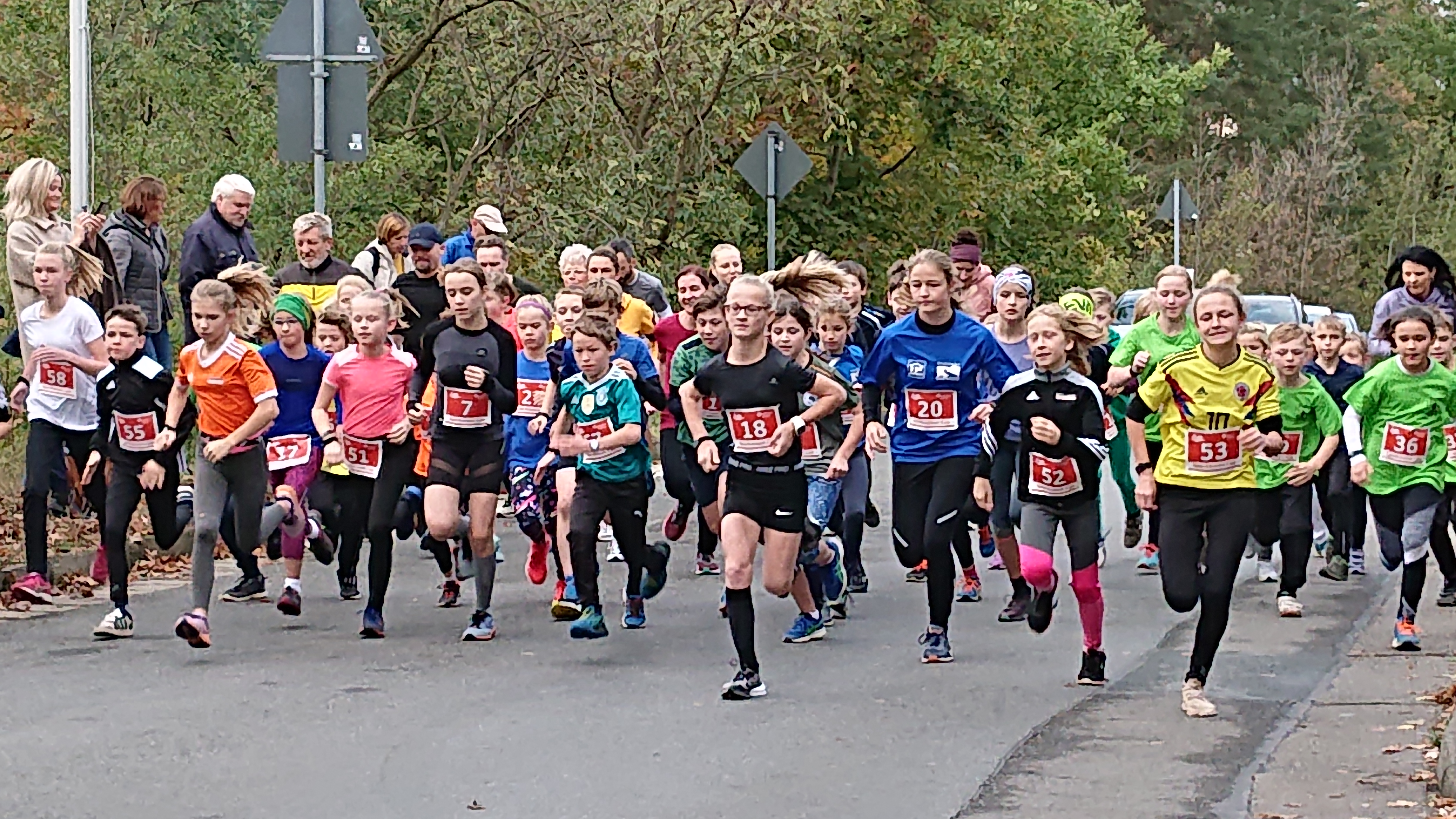 Nachwuchs-Start zum Sachsenlauf