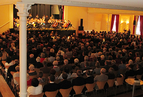 Publikum beim Neujahrskonzert