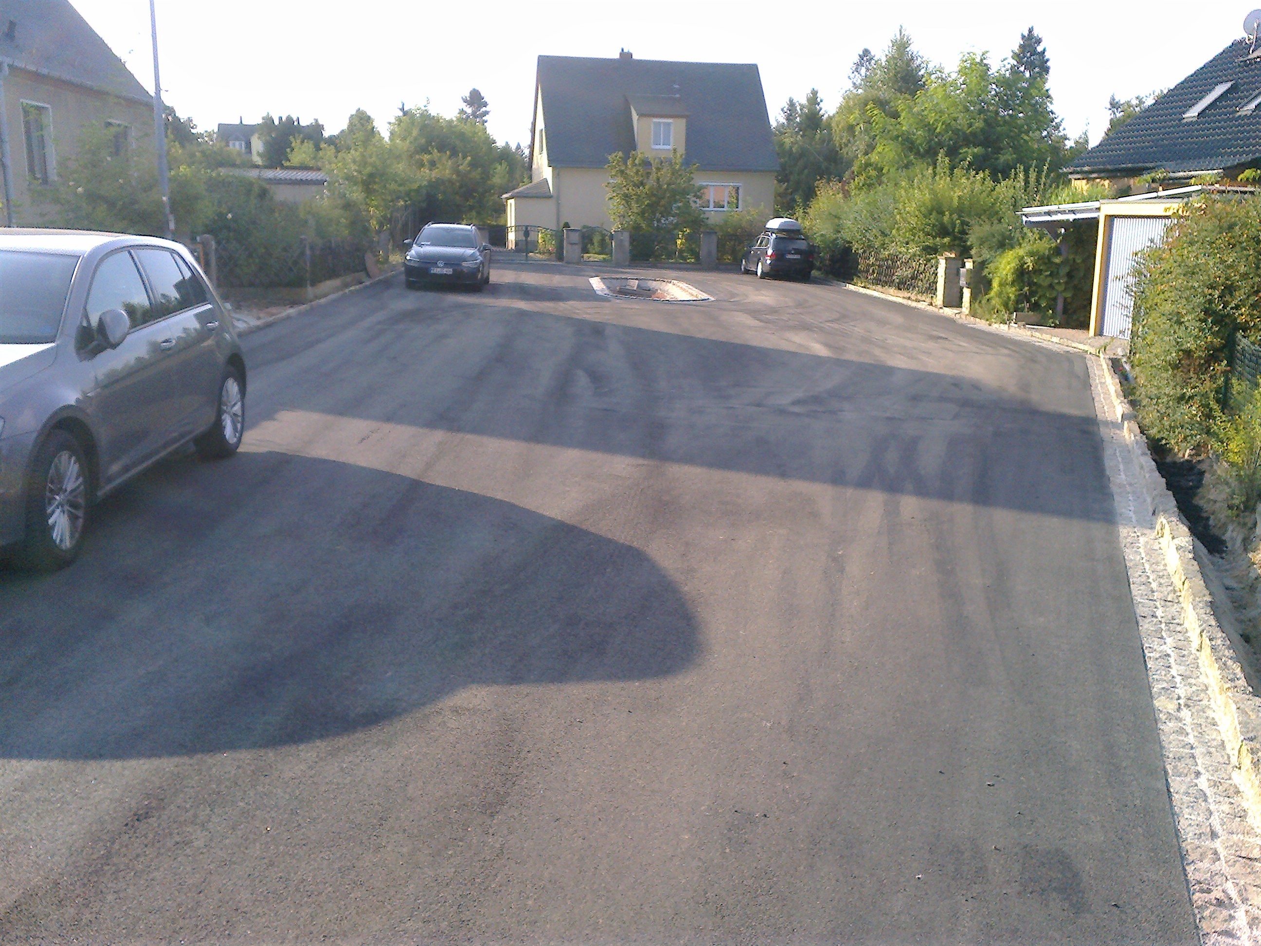 Die neu gebaute Röntgenstraße