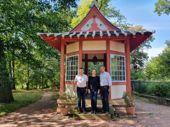 OB Thomas Schubert, Dr. Daniel Rapp, Ravensburg, mit Gattin Elisabeth