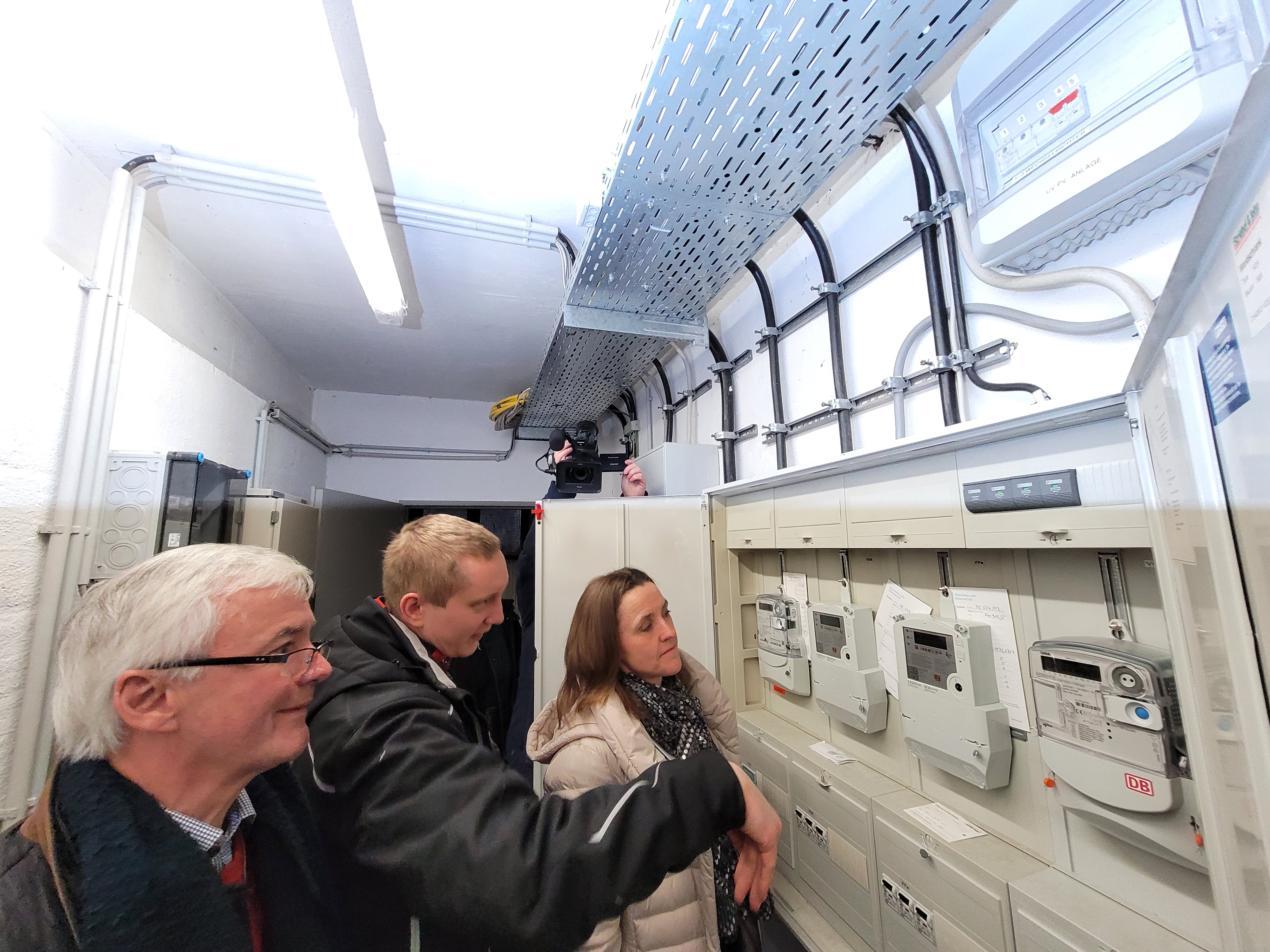 Zählerkasten im FFW-Keller