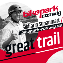 Bikepark Coswig getestet von Sikharin Supanmart: great trail