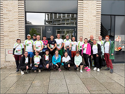 Gruppenfoto zur REWE Team Challenge