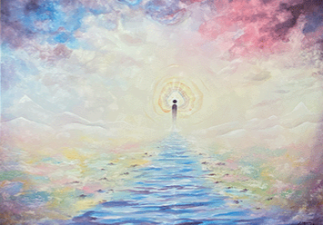 Schülergemälde der Kunstausstellung SchulArt