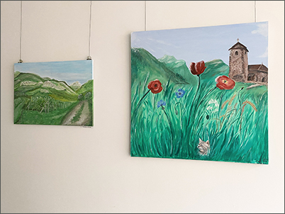 Neue Ausstellung im Rathaus von Heiko Krone.