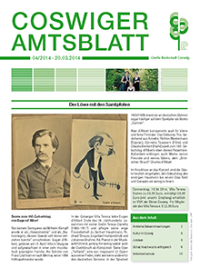 Titelseite des Amtsblattes