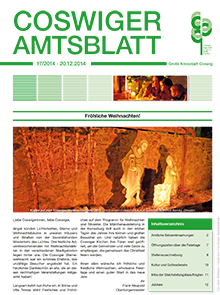 Titelseite des Amtsblattes
