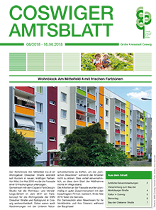 Titelseite des Amtsblattes