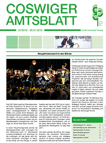Titelseite des Amtsblattes