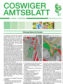 Titelseite des Amtsblattes