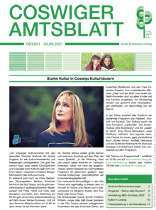 Titelseite des Amtsblattes