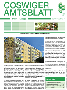 Titelseite des Amtsblattes