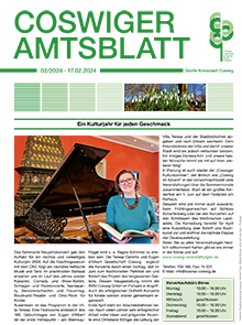 Titelseite des Amtsblattes vom 17.02.2024