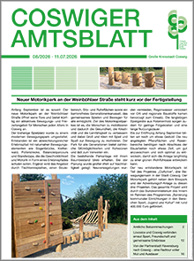 Titelseite des Amtsblattes