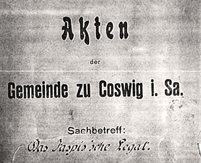 Akte Jaspis’sches Legat