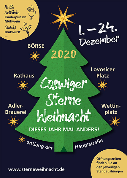 Plakat Sterneweihnacht 2020